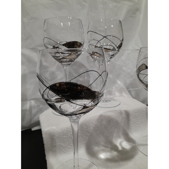 Vintage Wine Glasses, Mosaic Party Lite - Picture 2 of 4